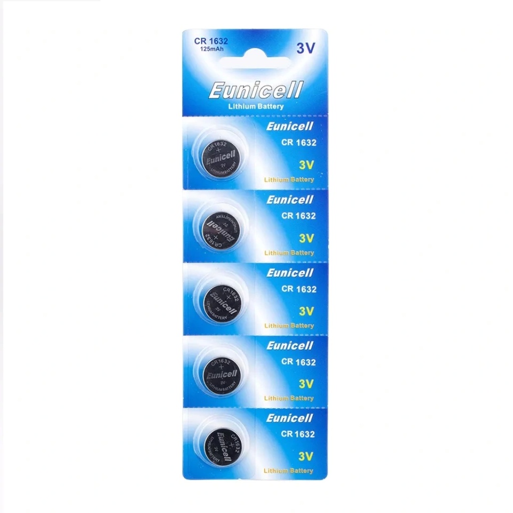 5 X Cr1632 Batteries 3v Lithium - Aubattery