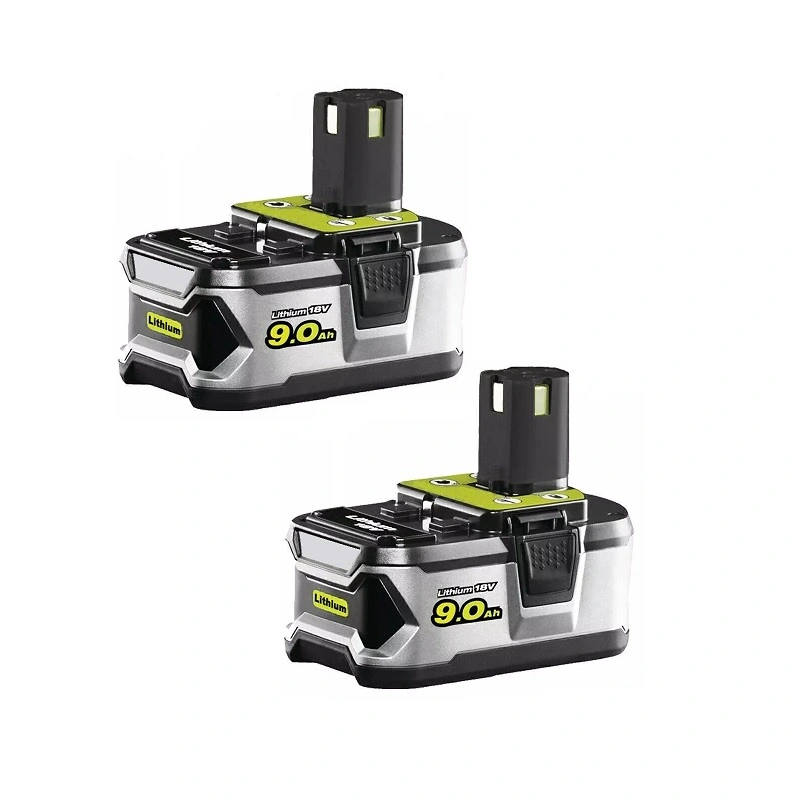 2 x Ryobi 9AH Compatible Aftermarket Batteries