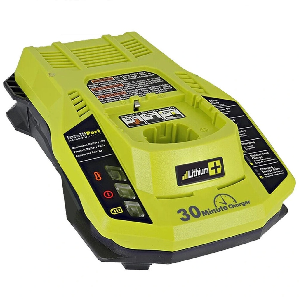 Fast Charger For Ryobi One+ 18V P108 P104 Li-ion Batteries - Aubattery