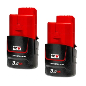 Milwaukee M12 12V Lithium Batteries