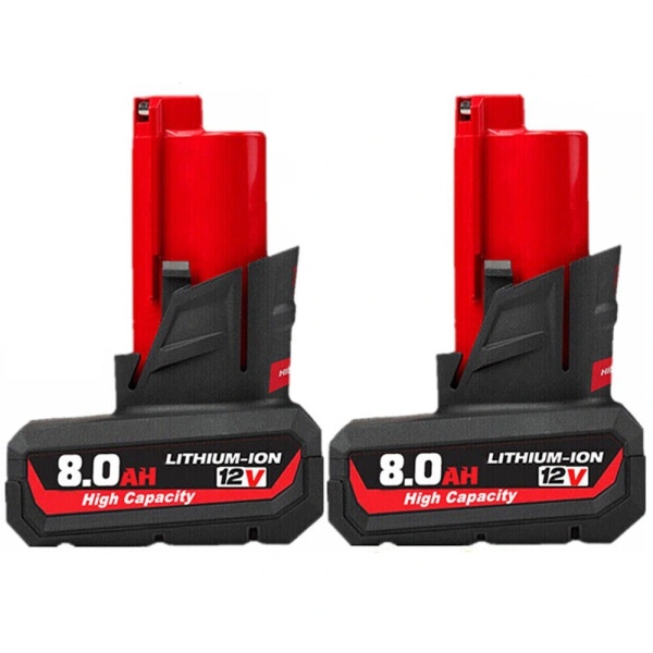 Milwaukee M12 8Ah Batteries