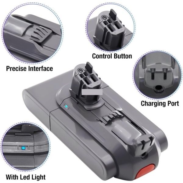 Dyson V11 Click In Battery Top